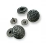Snap Fasteners Button Crown Logo 17 mm 27 L E 1449