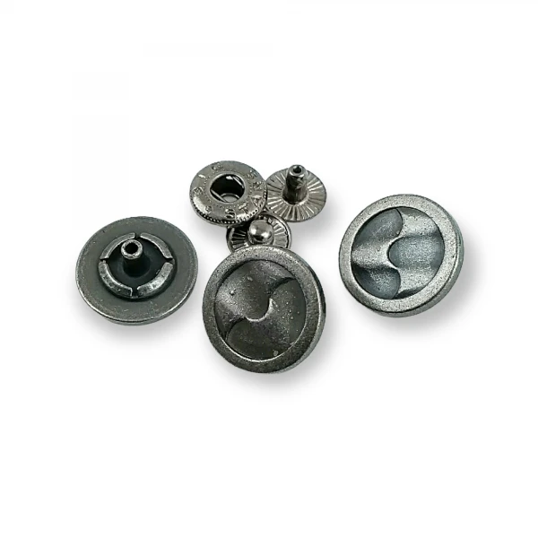 Stylish Patterned Snap fateners Button 17 mm - 27 L E 1457 Stylish Patterned Snap fateners Button 17 mm - 27 L E 1457
