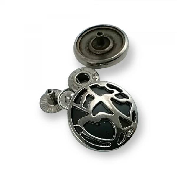 Enamel Jacket and Coat Snap Fasteners Button 23 mm - 36 L E 1473 Enamel Jacket and Coat Snap Fasteners Button 23 mm - 36 L E 1473