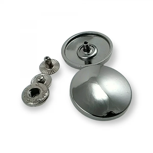 Bombeli Çıtçıt Kaban ve Mont Çıtçıt Düğmesi 25 mm - 43 boy E 1475