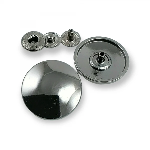 Bombeli Çıtçıt Kaban ve Mont Çıtçıt Düğmesi 25 mm - 43 boy E 1475
