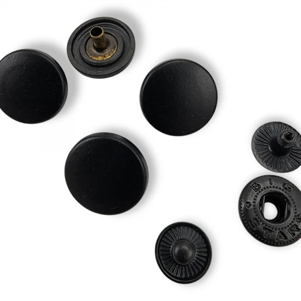 Convex Snap Fasteners Zamak Snap Buttons 15 mm 24 L E 1477 Convex Snap Fasteners Zamak Snap Buttons 15 mm 24 L E 1477