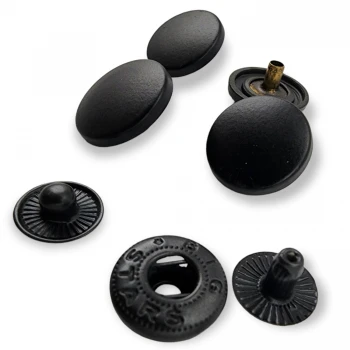 Bombeli Çıtçıt Düğme Zamak Çıtçıt 15 mm  24 boy E 1477