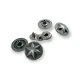 Metal Yıldız Tasarımlı Çıt çıt Düğme 17 mm - 27 boy E 1482