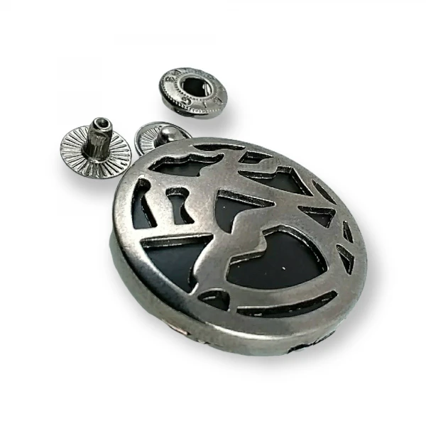 Enameled Jacket and Coat Snap Fasteners Button 34 mm - 54 L E 1536 Enameled Jacket and Coat Snap Fasteners Button 34 mm - 54 L E 1536