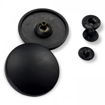 Hafif Bombeli Büyük Boy Çıtçıt Düğme 32 mm - 50 boy E 1538