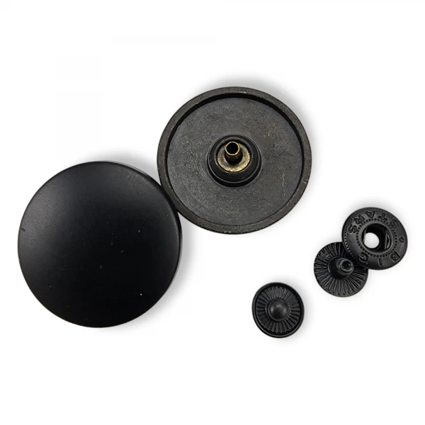 Hafif Bombeli Büyük Boy Çıtçıt Düğme 32 mm - 50 boy E 1538
