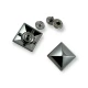 Pyramid Shape Snap Fasteners Button 24x24 mm E 1696 Pyramid Shape Snap Fasteners Button 24x24 mm E 1696