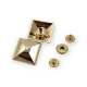 Pyramid Shape Snap Fasteners Button 24x24 mm E 1696 Pyramid Shape Snap Fasteners Button 24x24 mm E 1696