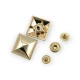Pyramid Shape Snap Fasteners Button 24x24 mm E 1696 Pyramid Shape Snap Fasteners Button 24x24 mm E 1696