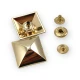 Pyramid Shape Snap Fasteners Button 24x24 mm E 1696 Pyramid Shape Snap Fasteners Button 24x24 mm E 1696
