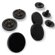 15 mm - 24 L Flat Coin Shape Snap Button E 1718