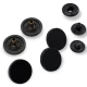 15 mm - 24 L Flat Coin Shape Snap Button E 1718