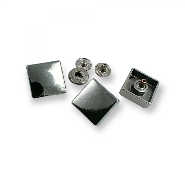 Square Shape Snap Fasteners Button 18 x 18 mm E 1748 Square Shape Snap Fasteners Button 18 x 18 mm E 1748