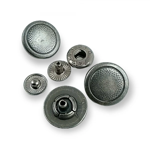 Snap Fasteners Coat and Jacket Snap Buttons 17 mm - 27 L E 179 Snap Fasteners Coat and Jacket Snap Buttons 17 mm - 27 L E 179