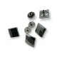 Coat Snap Fasteners  Square Snap Button 13 x 13 mm E 182