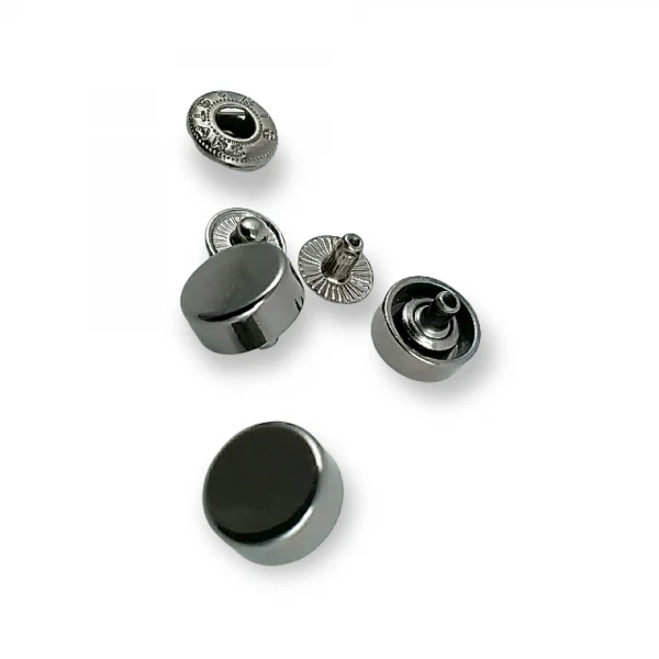 Düz Şekil Çıtçıt Düğme 11 mm 20 boy E 1857