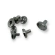 Düz Mineli Çıtçıt Düğme 9 mm - 14 boy E 1877
