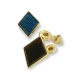 Transparent Enamel Aesthetic Coat Snap Fasteners Button 16 x 16 mm E 1947 MN Transparent Enamel Aesthetic Coat Snap Fasteners Button 16 x 16 mm E 1947 MN