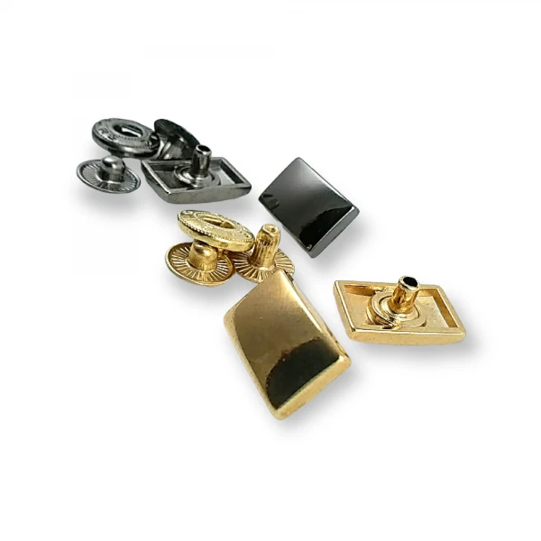 Snap Fasteners Button Rectangle Shape 17 x 10 mm E 1948 Snap Fasteners Button Rectangle Shape 17 x 10 mm E 1948