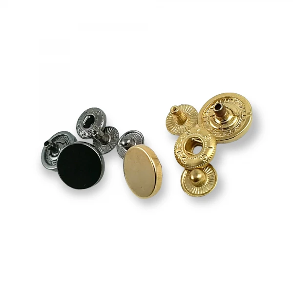 Coin Type Flat Snap Button 15 mm - 24 L E 1957 Coin Type Flat Snap Button 15 mm - 24 L E 1957