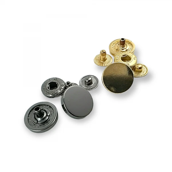 Coin Type Flat Snap Button 15 mm - 24 L E 1957 Coin Type Flat Snap Button 15 mm - 24 L E 1957
