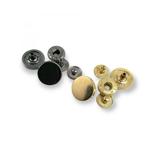 Coin Type Flat Snap Button 15 mm - 24 L E 1957 Coin Type Flat Snap Button 15 mm - 24 L E 1957