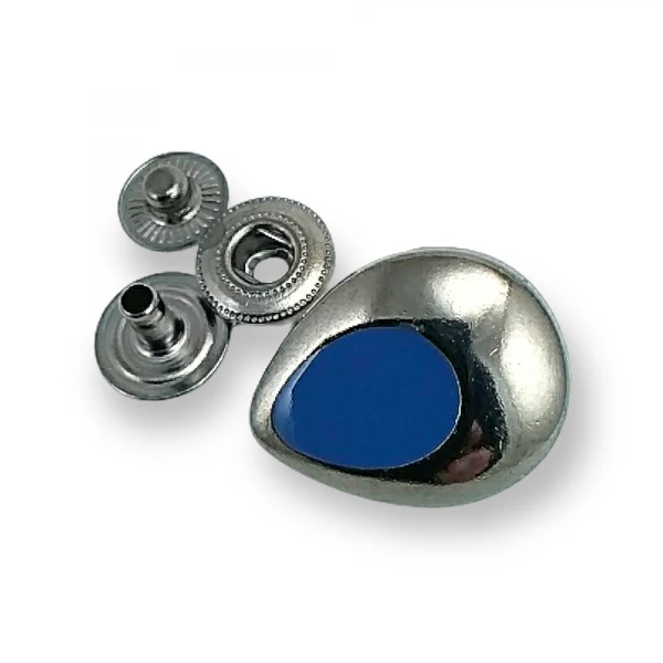 Enamel Snap Button 24 x 20 mm Drop Design E 2018 Enamel Snap Button 24 x 20 mm Drop Design E 2018