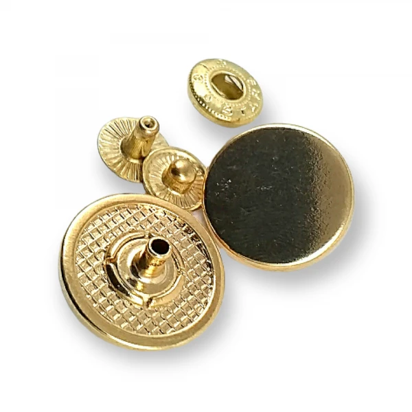 Flat Coin Type Snap Fastener Button 20 mm - 32 L E 2019 Flat Coin Type Snap Fastener Button 20 mm - 32 L E 2019