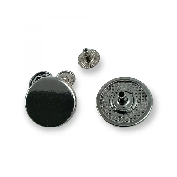 Flat Coin Type Snap Fastener Button 20 mm - 32 L E 2019 Flat Coin Type Snap Fastener Button 20 mm - 32 L E 2019