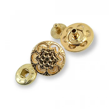 Snap Button Coat and Bag Snap Fasteners Aesthetic Design 18 mm 28 L E 203