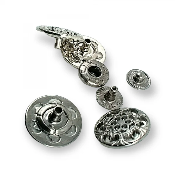 Snap Button Coat and Bag Snap Fasteners Aesthetic Design 18 mm 28 L E 203 Snap Button Coat and Bag Snap Fasteners Aesthetic Design 18 mm 28 L E 203