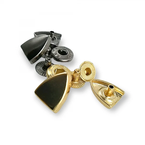 Snap Fastener Button Shield Design 15 x 13 mm E 2064 Snap Fastener Button Shield Design 15 x 13 mm E 2064