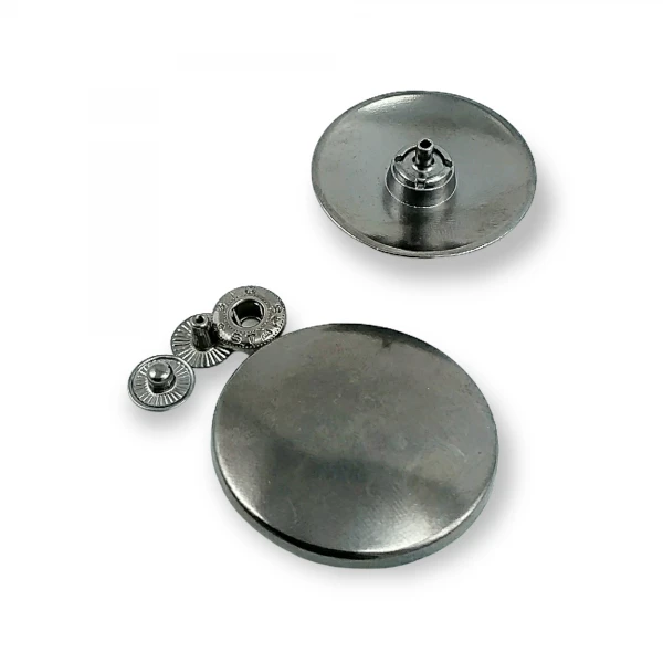 Bombeli Çıtçıt Kaban ve Mont Çıtçıt Düğmesi 39 mm - 64 boy E 2219