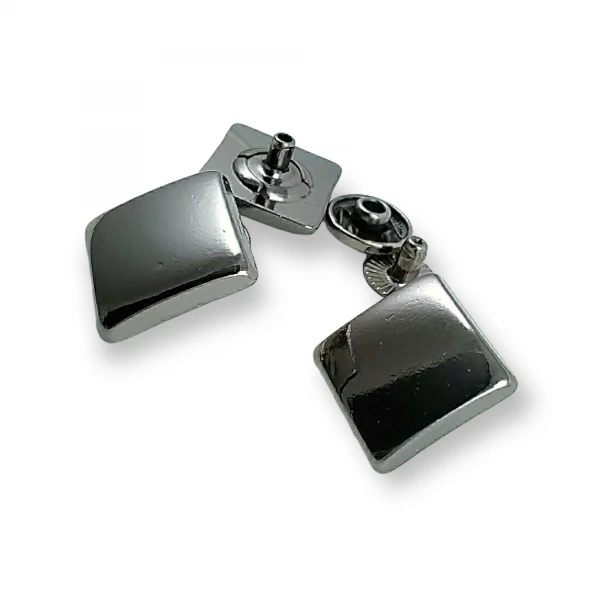 Çıtçıt Düğme Kare Tasarım 17 x 17 mm E 232 Çıtçıt Düğme Kare Tasarım 17 x 17 mm E 232