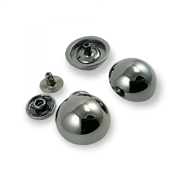 Ball Button Zamak Snap Fasteners Button 19 mm 30 L E 367 Ball Button Zamak Snap Fasteners Button 19 mm 30 L E 367