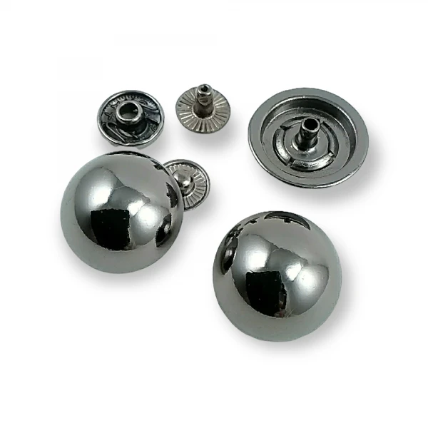 Ball Button Zamak Snap Fasteners Button 19 mm 30 L E 367 Ball Button Zamak Snap Fasteners Button 19 mm 30 L E 367