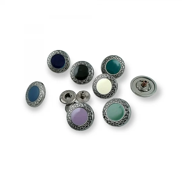 Mineli Çıtçıt Düğme 17 mm - 28 boy E 439