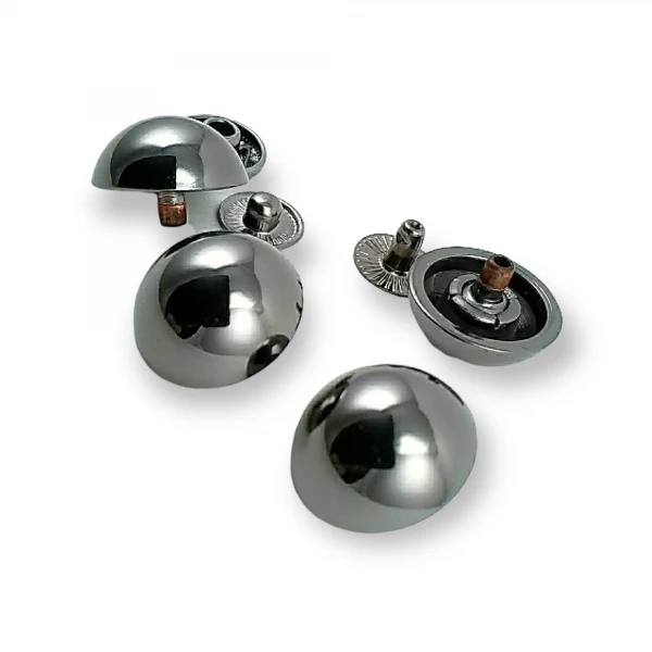 Zamak Ball Snap Fasteners Button 17 mm - 27 L E 471 Zamak Ball Snap Fasteners Button 17 mm - 27 L E 471