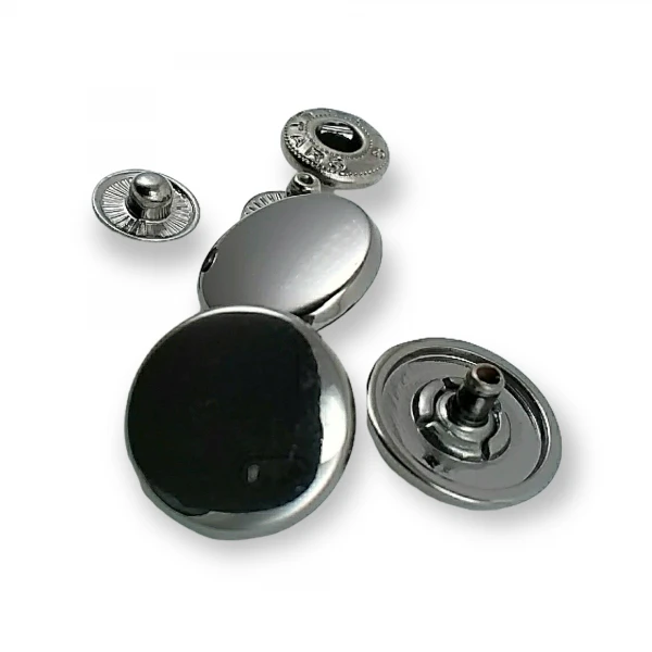Flat Snap Fasteners Slightly Convex Snap Button 16 mm - 26 L E 472 Flat Snap Fasteners Slightly Convex Snap Button 16 mm - 26 L E 472