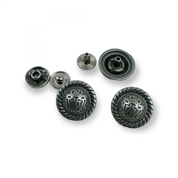 Coat Snap Fasteners Button 17 mm - 27 L E 512 Coat Snap Fasteners Button 17 mm - 27 L E 512