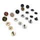 X Patterned Metal Snap Fasteners Button 15 mm 27 L E 521 X Patterned Metal Snap Fasteners Button 15 mm 27 L E 521