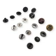 X Patterned Metal Snap Fasteners Button 15 mm 27 L E 521 X Patterned Metal Snap Fasteners Button 15 mm 27 L E 521