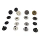 X Patterned Metal Snap Fasteners Button 15 mm 27 L E 521 X Patterned Metal Snap Fasteners Button 15 mm 27 L E 521