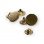 Flat Coin Type Snap Button Outerwear Snap Fasteners 18 mm - 28 L E 563