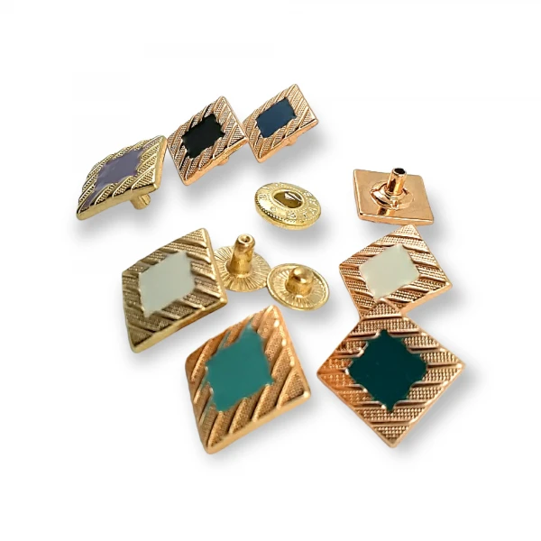 Çıtçıt Düğme Mineli Ceket Çıtçıt Düğmesi 14 x 14 mm E 618
