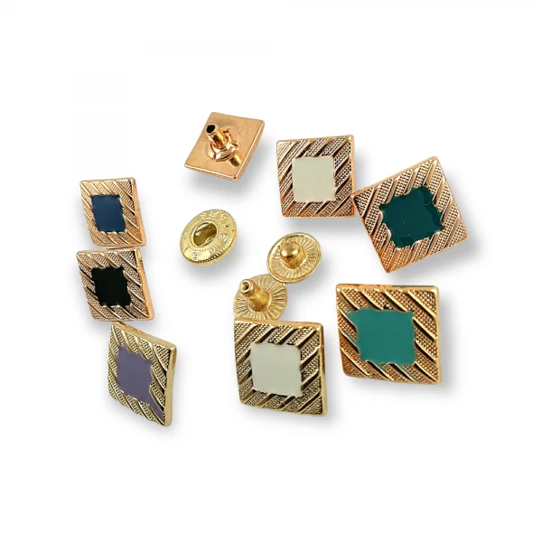 Çıtçıt Düğme Mineli Ceket Çıtçıt Düğmesi 14 x 14 mm E 618