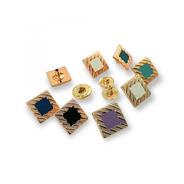 Çıtçıt Düğme Mineli Ceket Çıtçıt Düğmesi 14 x 14 mm E 618