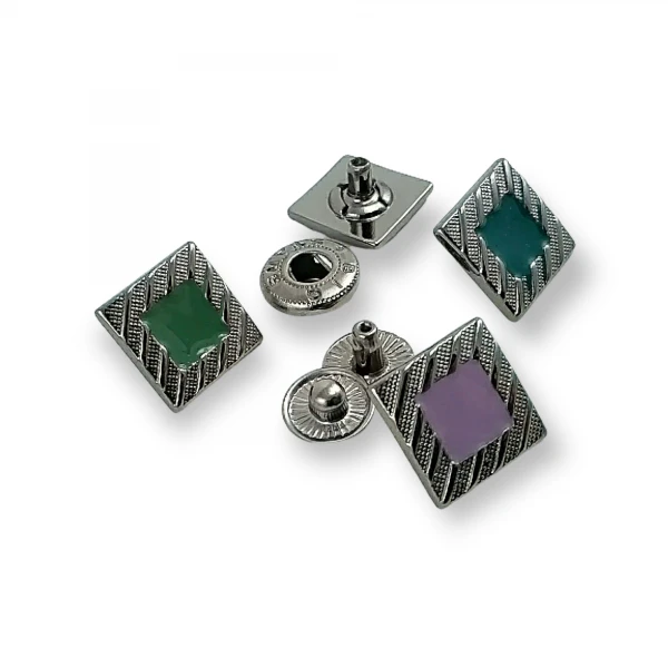 Çıtçıt Düğme Mineli Ceket Çıtçıt Düğmesi 14 x 14 mm E 618