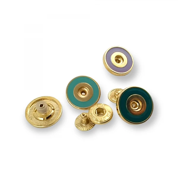 Snap Fasteners Button Enamel Coat and Cardigan Snap Button 18 mm - 29 L E 637 MN